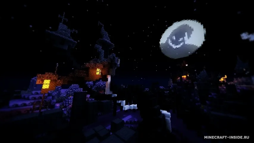 Halloween Town — Minecraft xarita, rasm 6