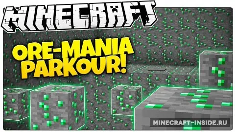Parkour Mania — Minecraft xarita, rasm 1