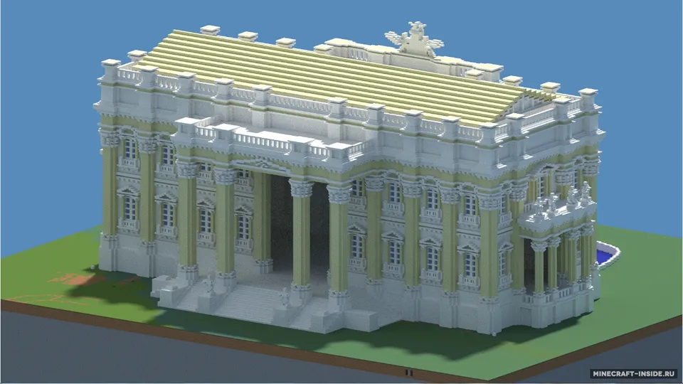 Trevi Fountain — Minecraft xarita, rasm 2