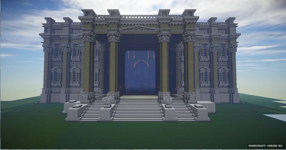 Trevi Fountain — Minecraft xarita, rasm 4