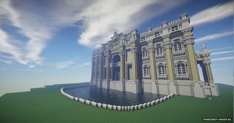Trevi Fountain — Minecraft xarita, rasm 5
