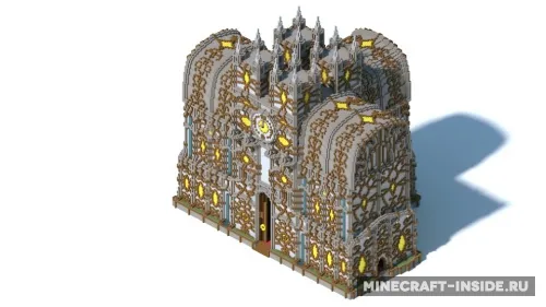 Huge Fantasy Cathedral — Minecraft xarita, rasm 1