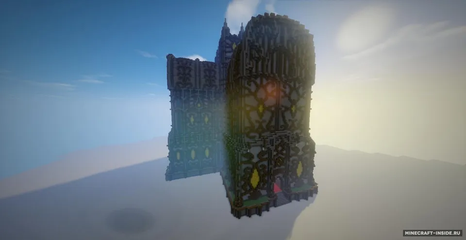 Huge Fantasy Cathedral — Minecraft xarita, rasm 2