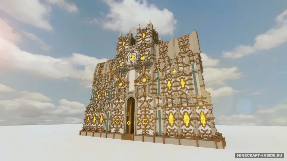 Huge Fantasy Cathedral — Minecraft xarita, rasm 3
