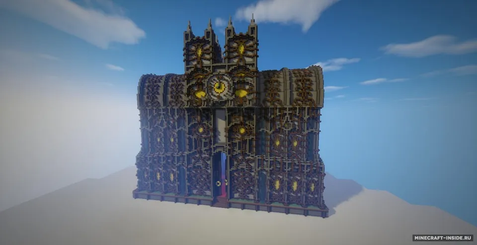 Huge Fantasy Cathedral — Minecraft xarita, rasm 4