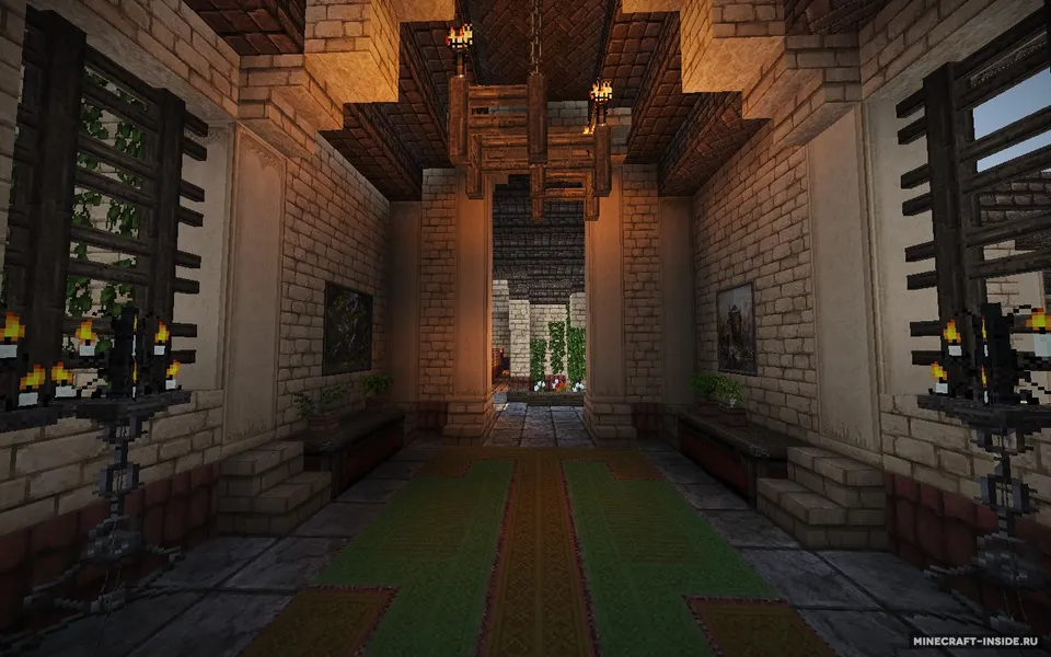 Roman Villa — Minecraft xarita, rasm 3