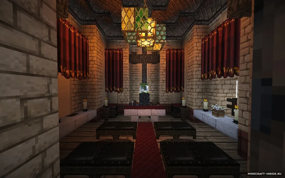 Roman Villa — Minecraft xarita, rasm 4