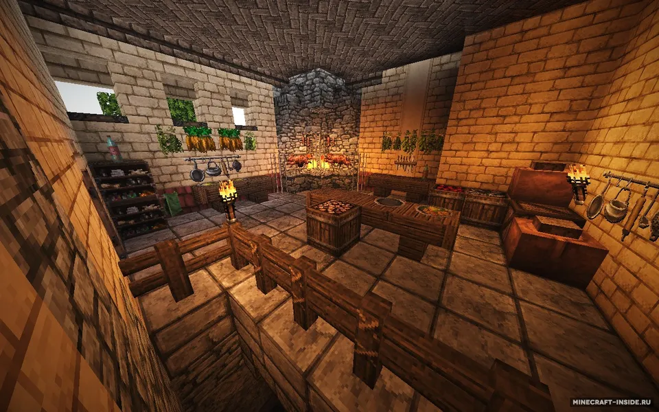 Roman Villa — Minecraft xarita, rasm 6