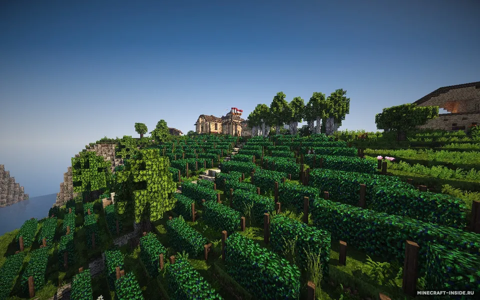Roman Villa — Minecraft xarita, rasm 7