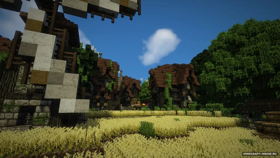 Epic Medieval Village — Minecraft xarita, rasm 2