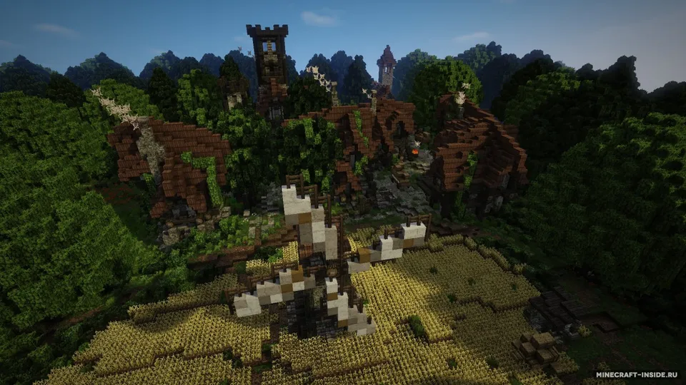 Epic Medieval Village — Minecraft xarita, rasm 7