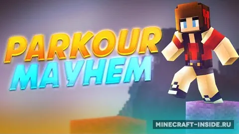 Parkour Mayhem — Minecraft xarita, rasm 1