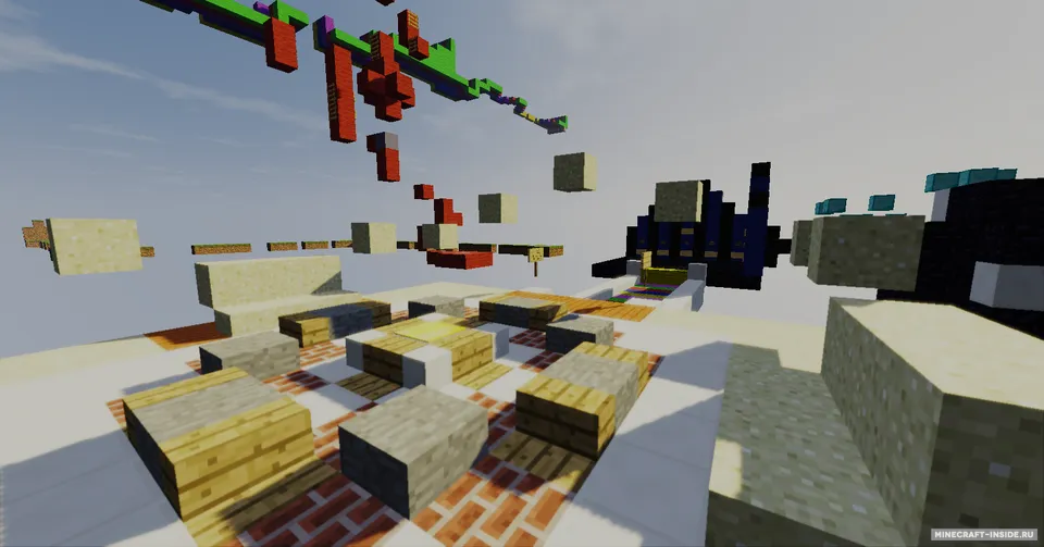 Parkour Mayhem — Minecraft xarita, rasm 3