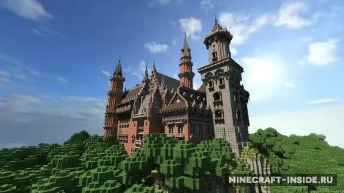 Castle Svebosin — Minecraft xarita, rasm 1