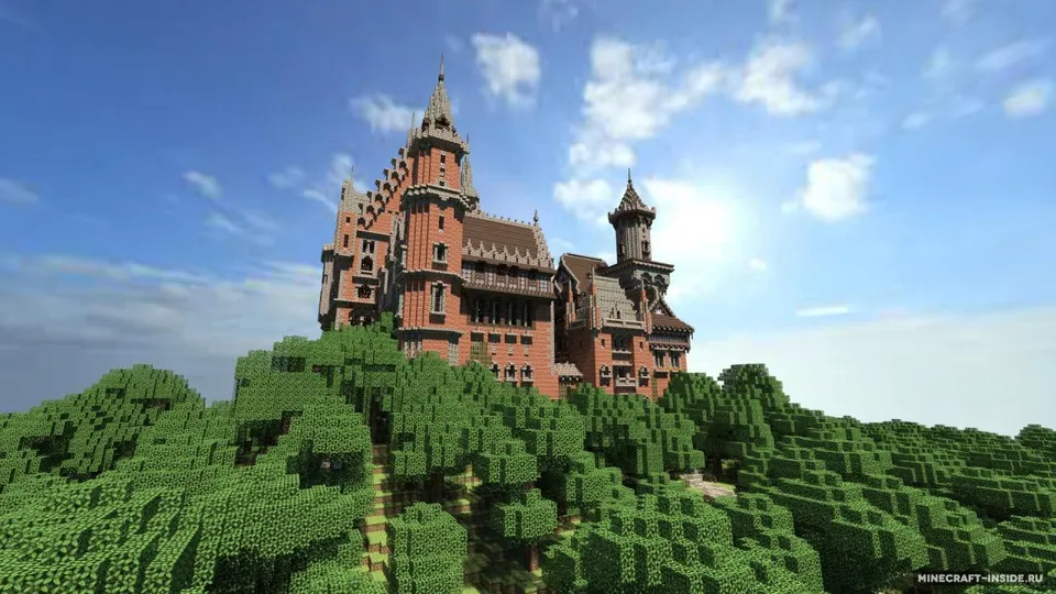 Castle Svebosin — Minecraft xarita, rasm 2