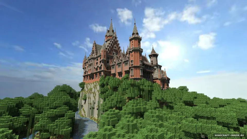 Castle Svebosin — Minecraft xarita, rasm 3