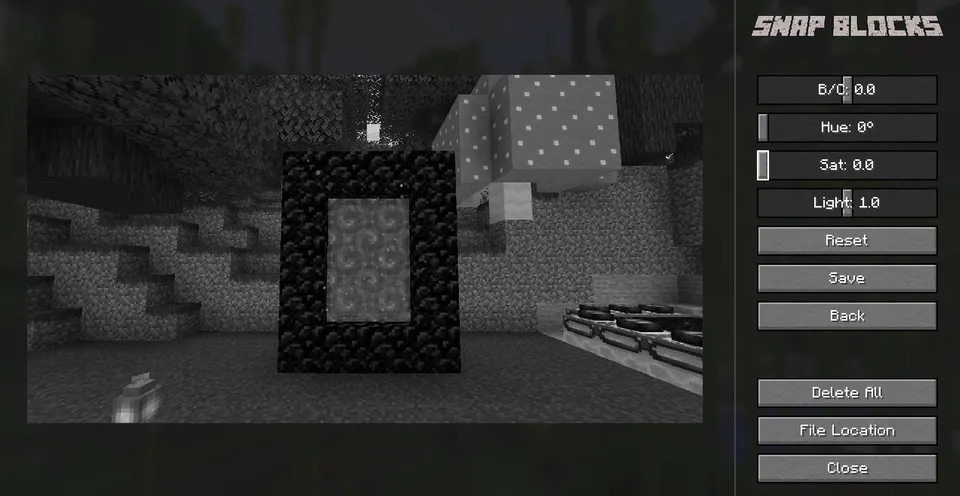 Snap Blocks — Minecraft mod, rasm 8