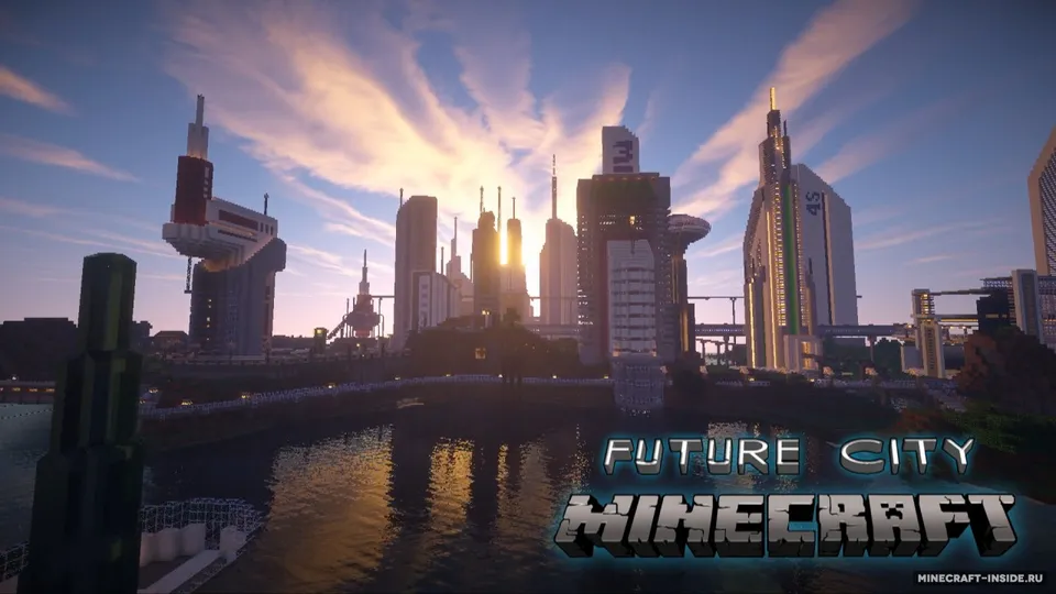 Future CITY 2.1 — Minecraft xarita, rasm 3