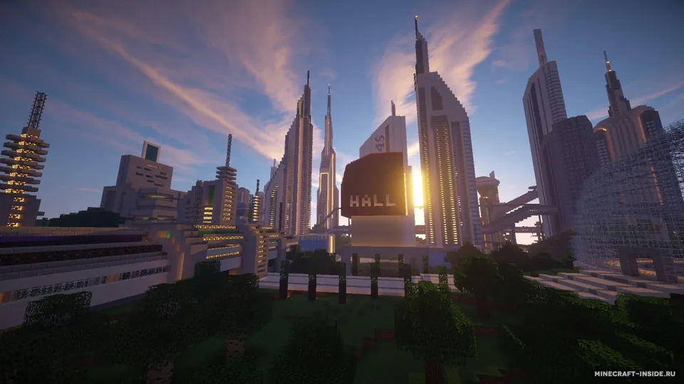Future CITY 2.1 — Minecraft xarita, rasm 5