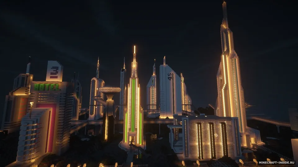 Future CITY 2.1 — Minecraft xarita, rasm 8
