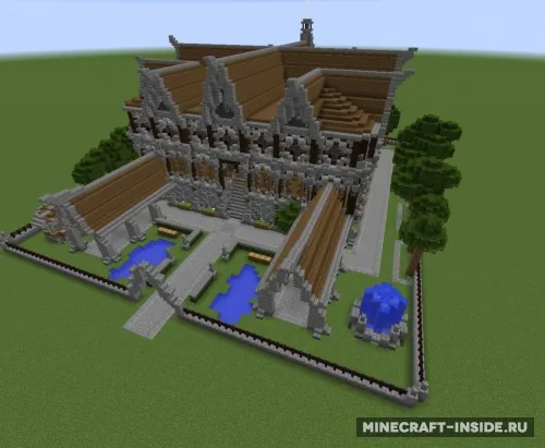 Medieval Mansion — Minecraft xarita, rasm 1