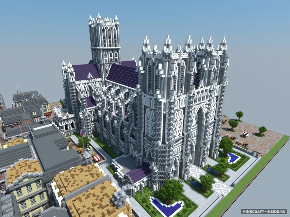 XVII Century Cathedral & City — Minecraft xarita, rasm 2