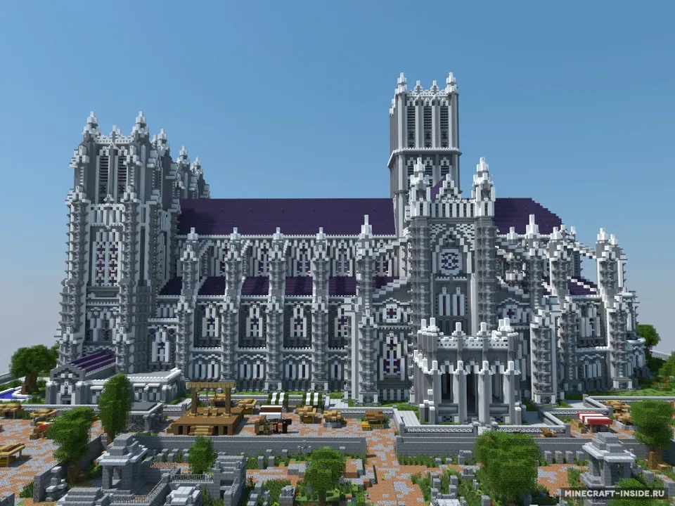 XVII Century Cathedral & City — Minecraft xarita, rasm 5