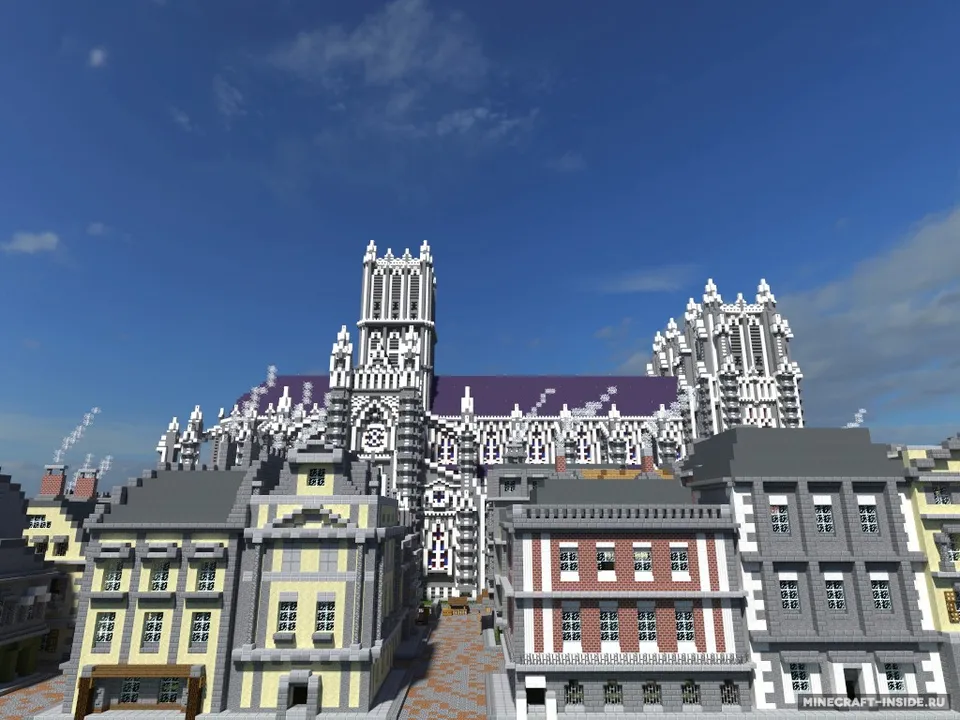 XVII Century Cathedral & City — Minecraft xarita, rasm 7