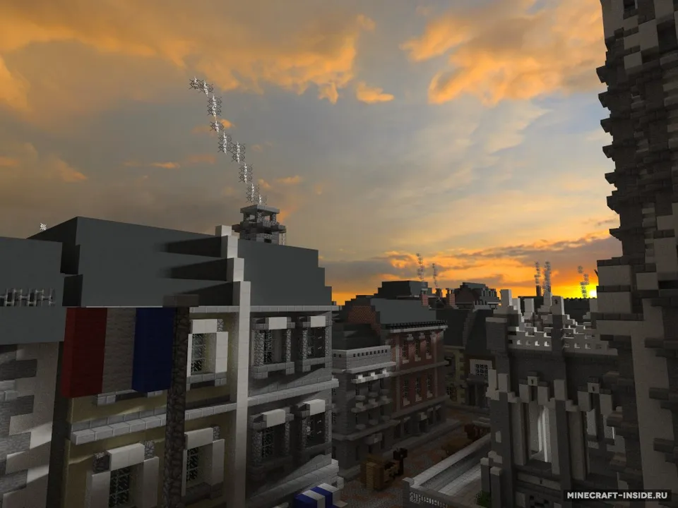 XVII Century Cathedral & City — Minecraft xarita, rasm 8