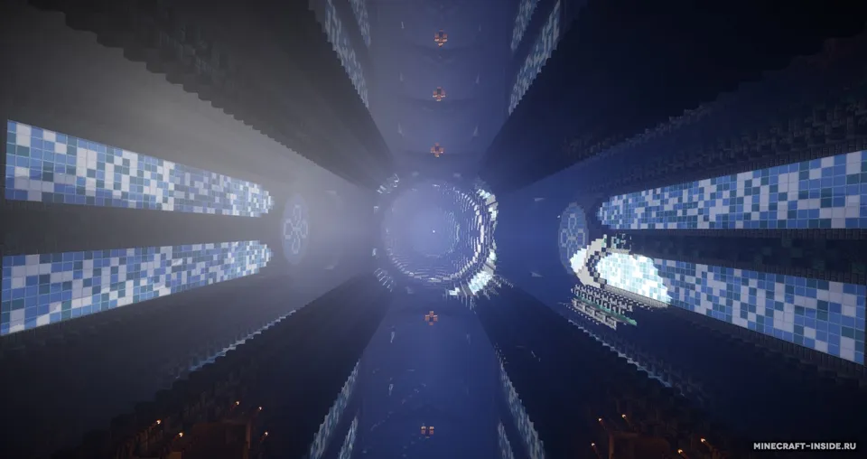 Prismarine Cathedral — Minecraft xarita, rasm 6
