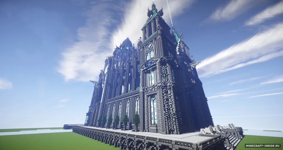 Prismarine Cathedral — Minecraft xarita, rasm 7