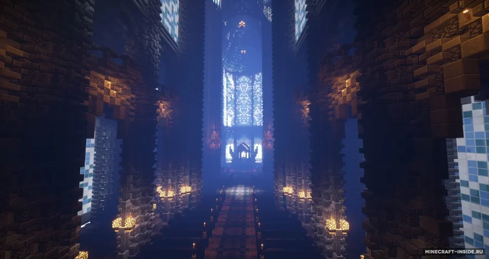 Prismarine Cathedral — Minecraft xarita, rasm 8