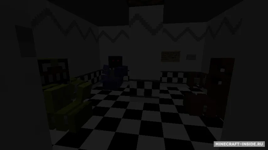 FNAF 2 – Multiplayer Edition — Minecraft xarita, rasm 3