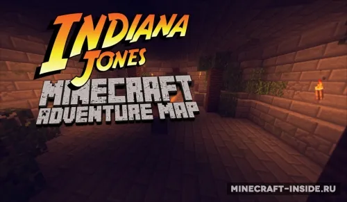 Indiana Jones Mini Adventure Map — Minecraft xarita, rasm 1