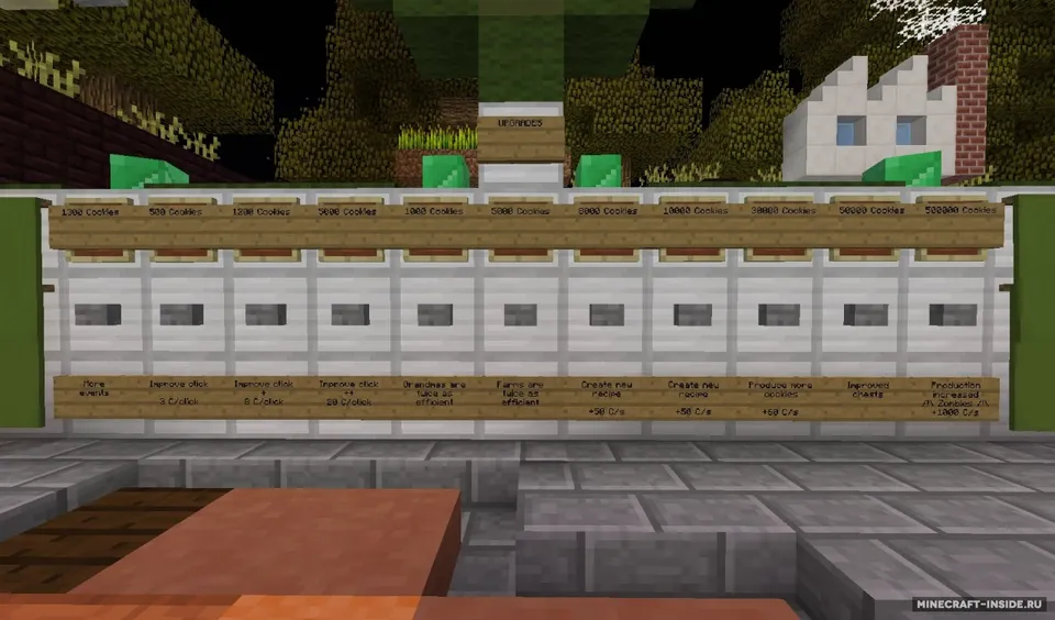 Cookie Clicker — Minecraft xarita, rasm 4