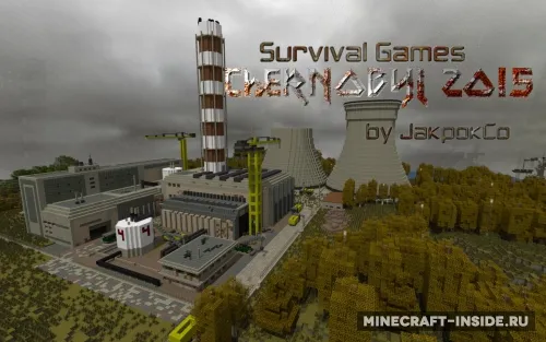 Chernobyl 2015 — Minecraft xarita, rasm 1