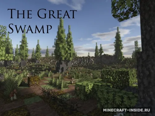 The Great Swamp — Minecraft xarita, rasm 1
