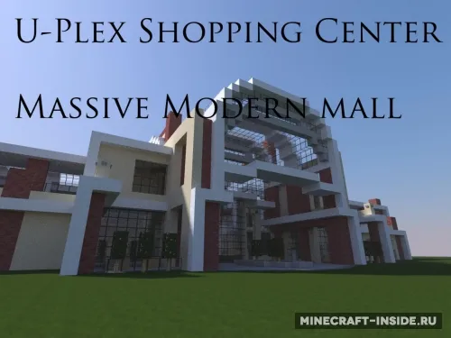 U-Plex Shopping Center — Minecraft xarita, rasm 1