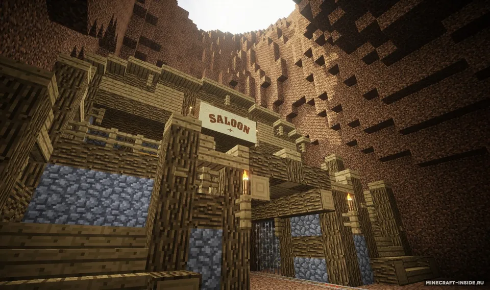 Gold Rush — Minecraft xarita, rasm 2
