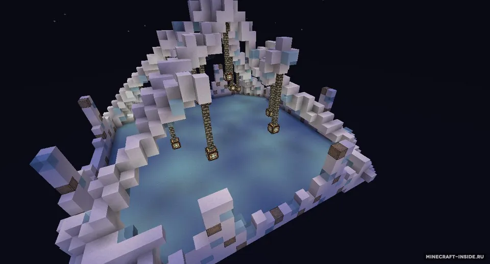 Ice Spleef - Frozen Arena — Minecraft xarita, rasm 5
