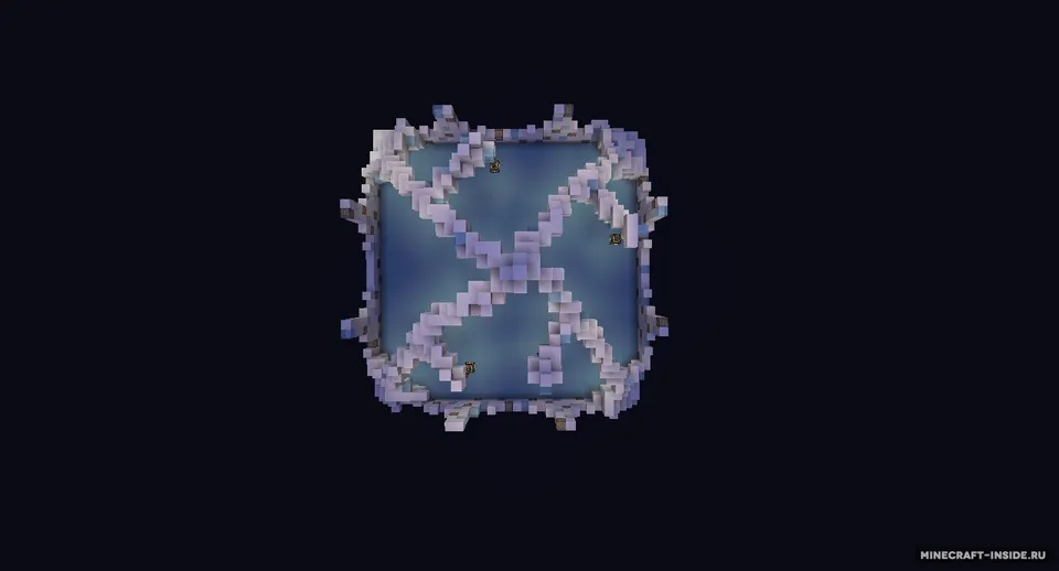 Ice Spleef - Frozen Arena — Minecraft xarita, rasm 6