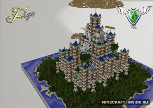 Firze - The Paradise Island — Minecraft xarita, rasm 1