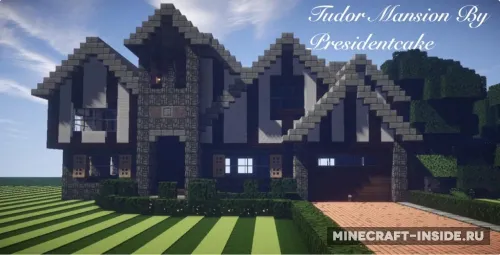 Tudor Mansion — Minecraft xarita, rasm 1