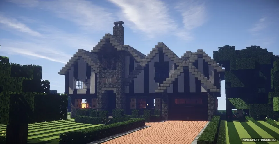 Tudor Mansion — Minecraft xarita, rasm 2