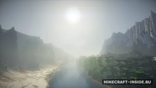 Desert & Vally — Minecraft xarita, rasm 1
