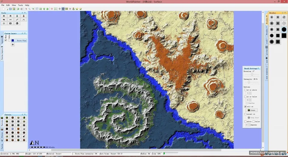Desert & Vally — Minecraft xarita, rasm 3