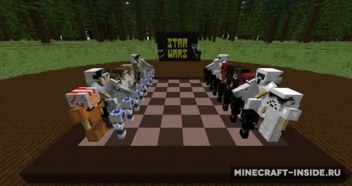 Star Wars Chess — Minecraft xarita, rasm 1