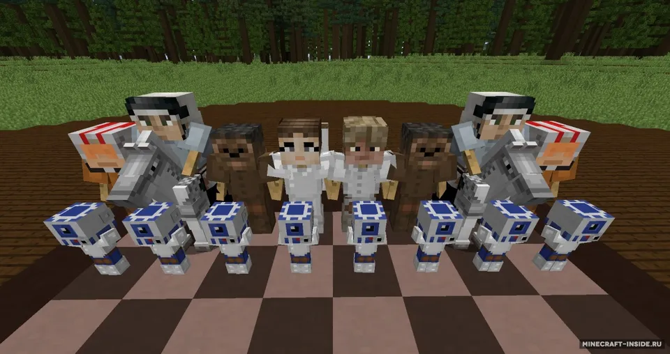 Star Wars Chess — Minecraft xarita, rasm 4