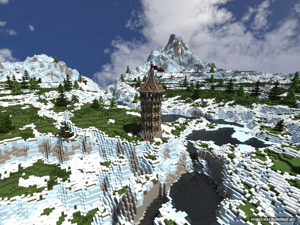 Medieval Watchtower — Minecraft xarita, rasm 4
