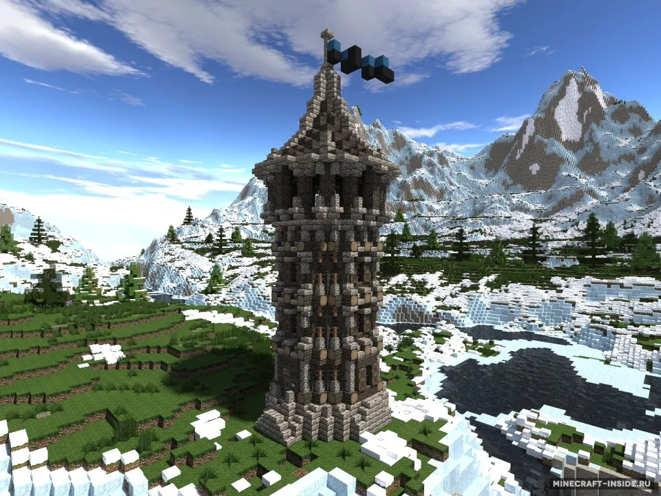 Medieval Watchtower — Minecraft xarita, rasm 6